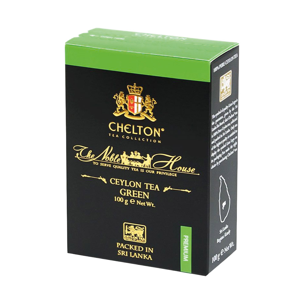 Chelton The Noble House - Ceylon Green Tea Premiumtee, loser grüner Tee, 100 g