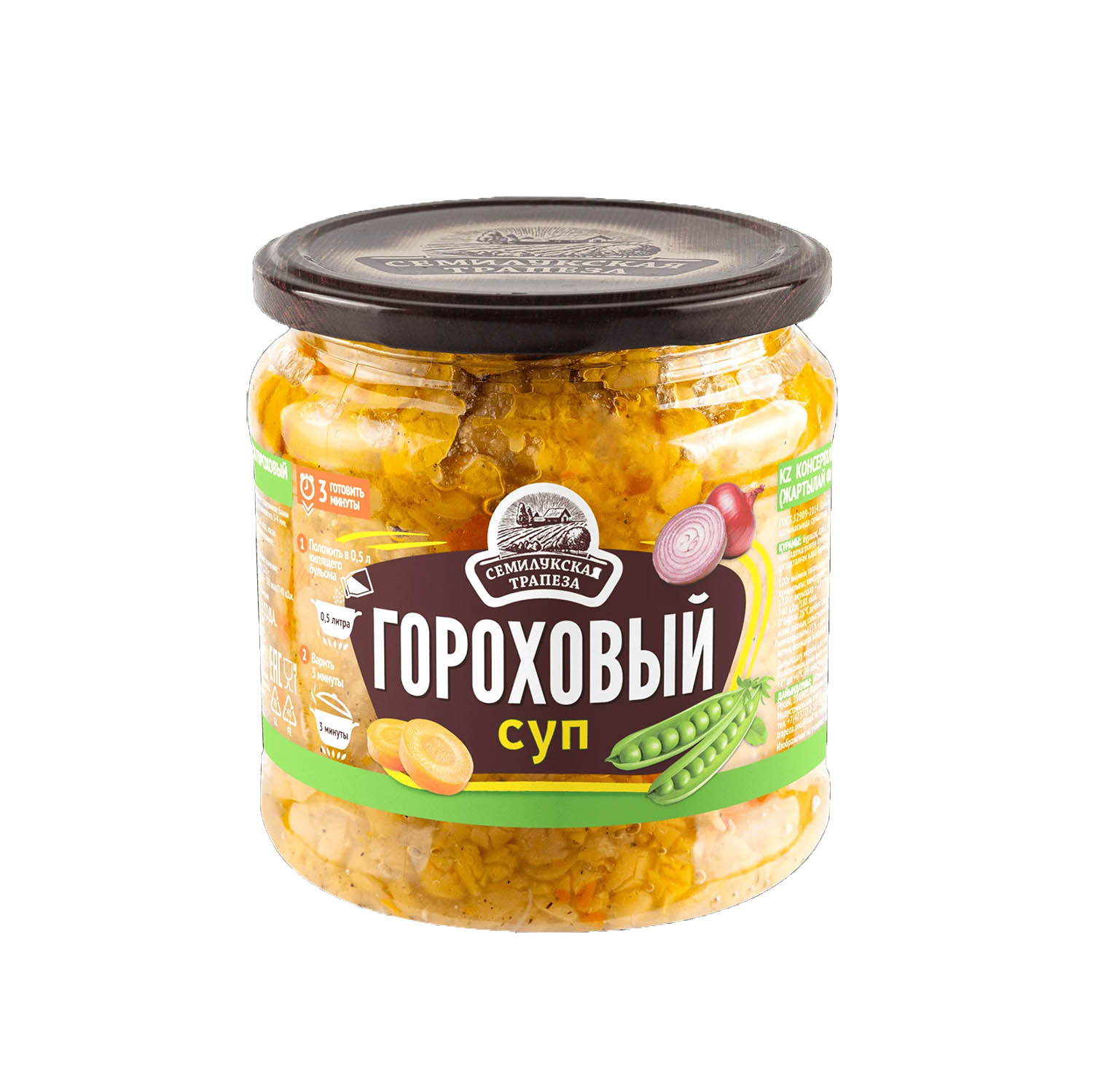 Semilukskaya Trapeza Erbsensuppe, 470g