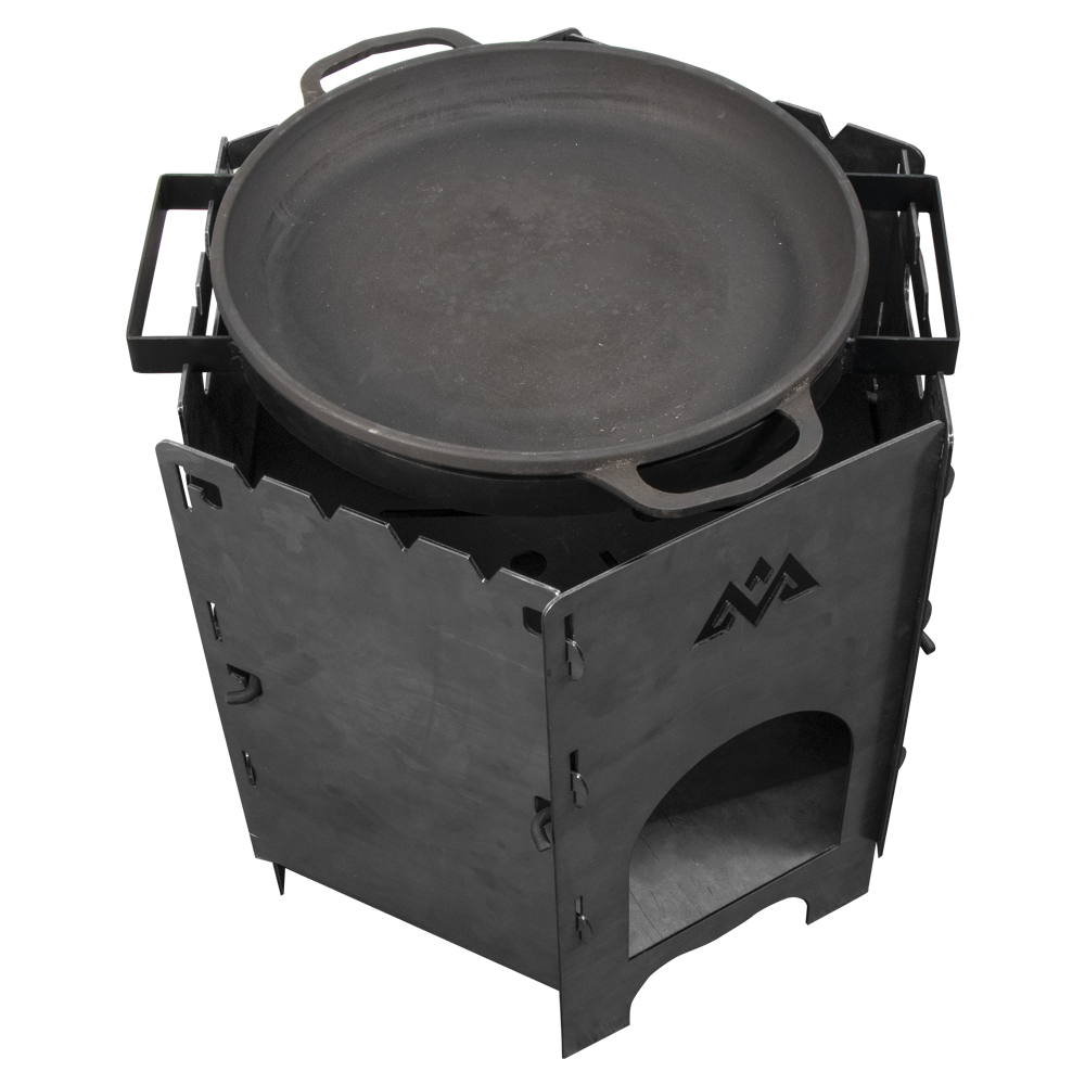 OLYMP multifunktionaler Campingkocher für 8 - 16 Liter Kessel