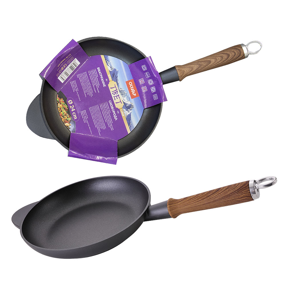 Bratpfanne "TIBET Serie" Aluminiumguss, Ø 24 cm, 24 x 4,5 cm, 902 g