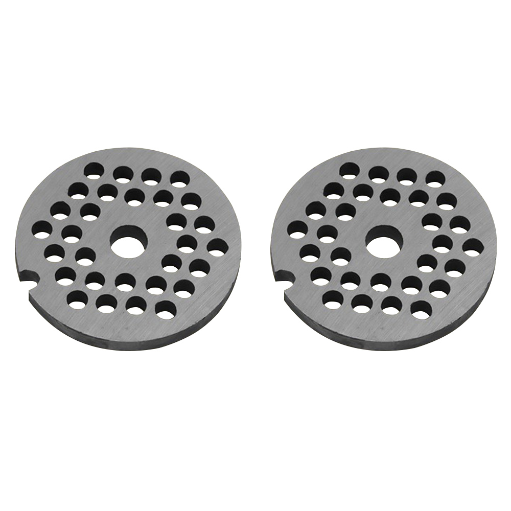 Lochscheiben-Set (2 St.) für Fleischwolf Gr.5, 4,5 mm Lochung