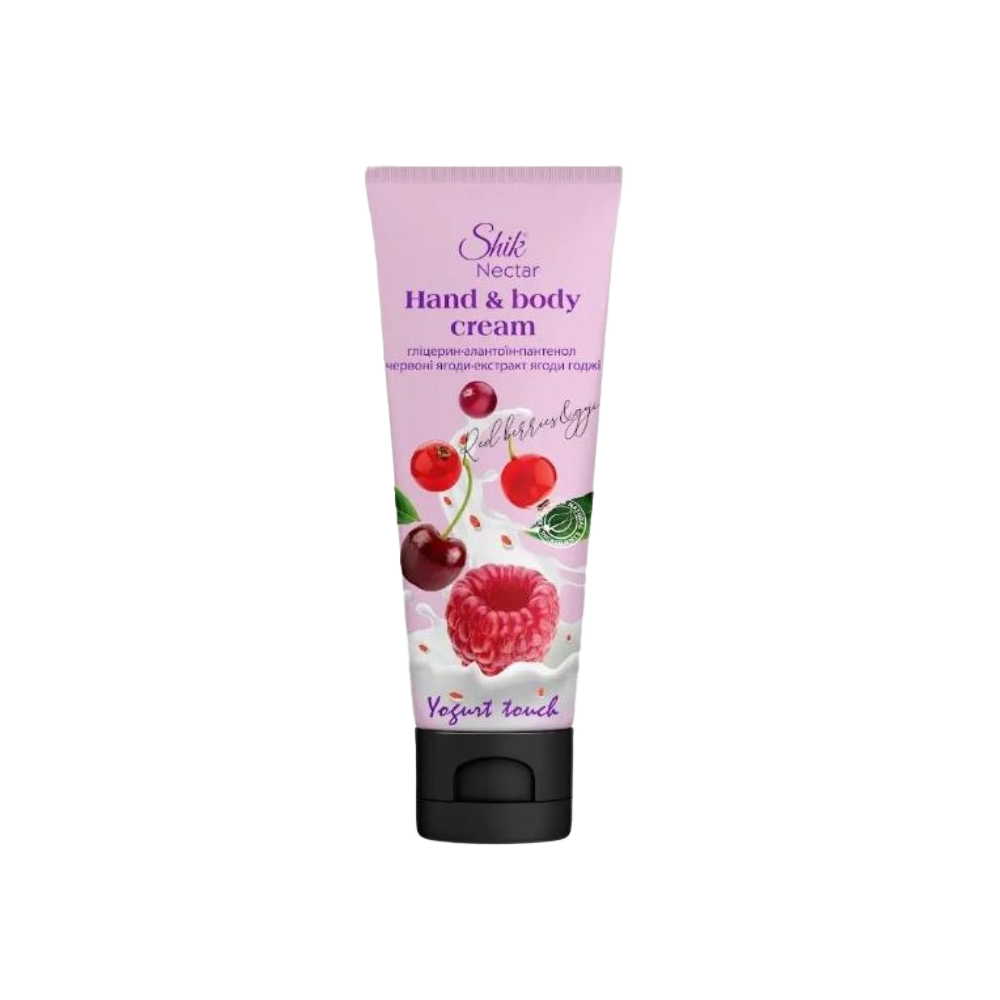Shik Nectar Hand- und Körpercreme Rote Beeren und Goji, 75 ml