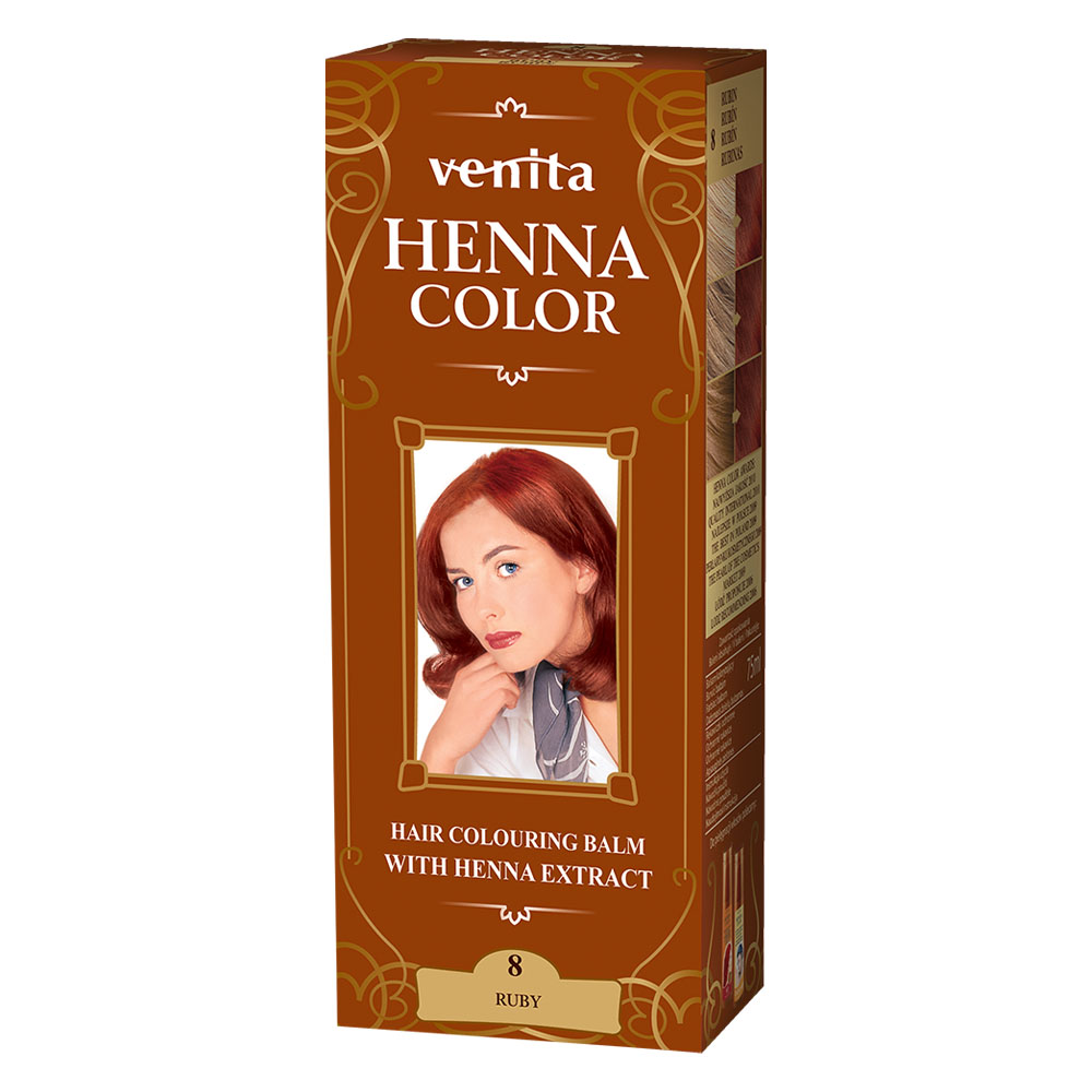 VENITA Henna Color Farbbalsam Rubin Nr. 8, 75 ml