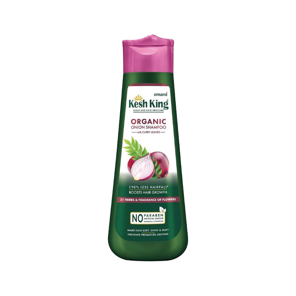 KESH KING Zwiebel-Shampoo mit Curryblättern, 200 ml