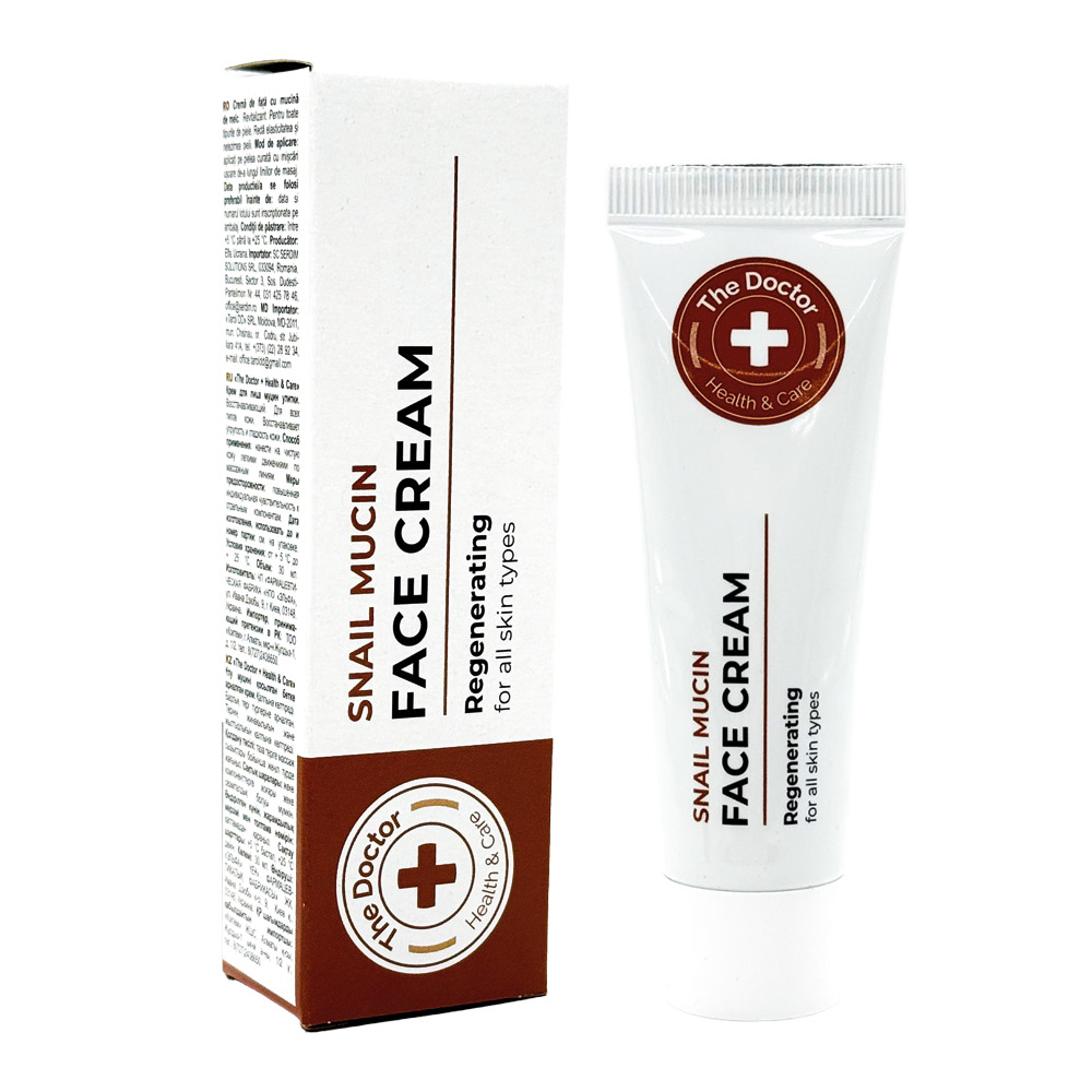 Domaschnij Doktor Gesichtscreme "Snail Mucin", 30 ml