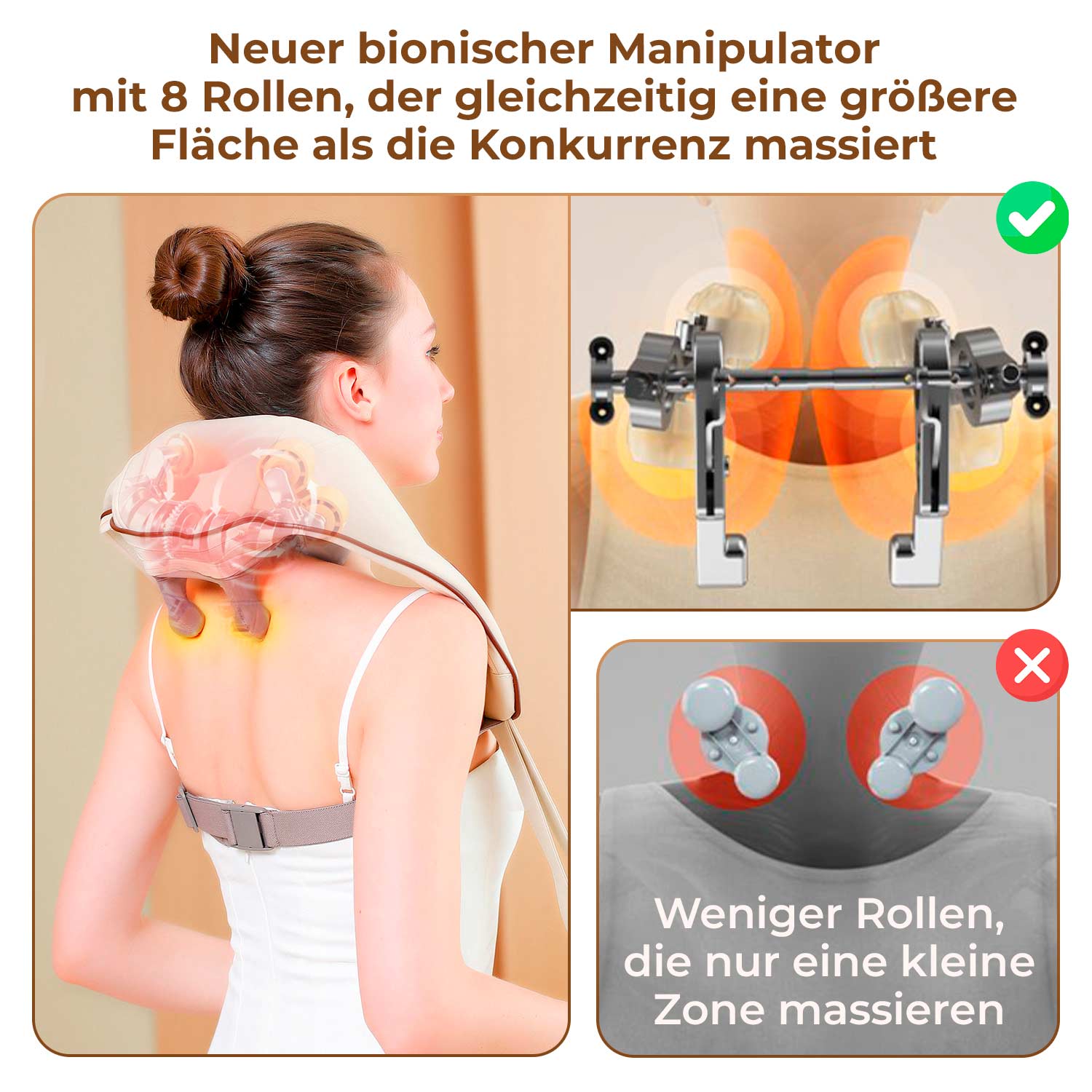 B-Ware BEM Multi Relax Schulter- und Nackenmassagegerät