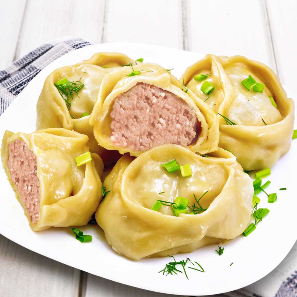 BARIN MANTI mit Schweinefleisch, 750 g