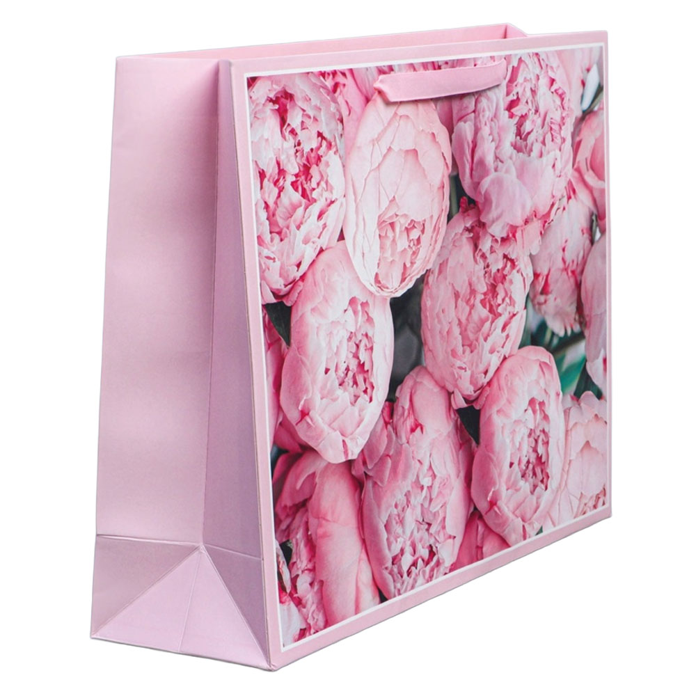 Laminierte Geschenktasche For you, 40 x 31 x 11,5 cm