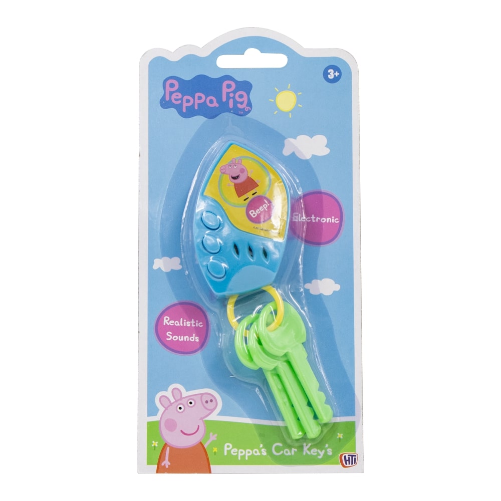 HTI Toys Peppa Pig Autoschlüssel mit Sound