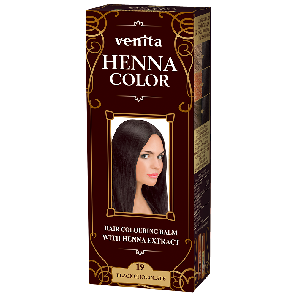 VENITA Henna Color Farbbalsam schwarze Schokolade Nr. 19, 75 ml