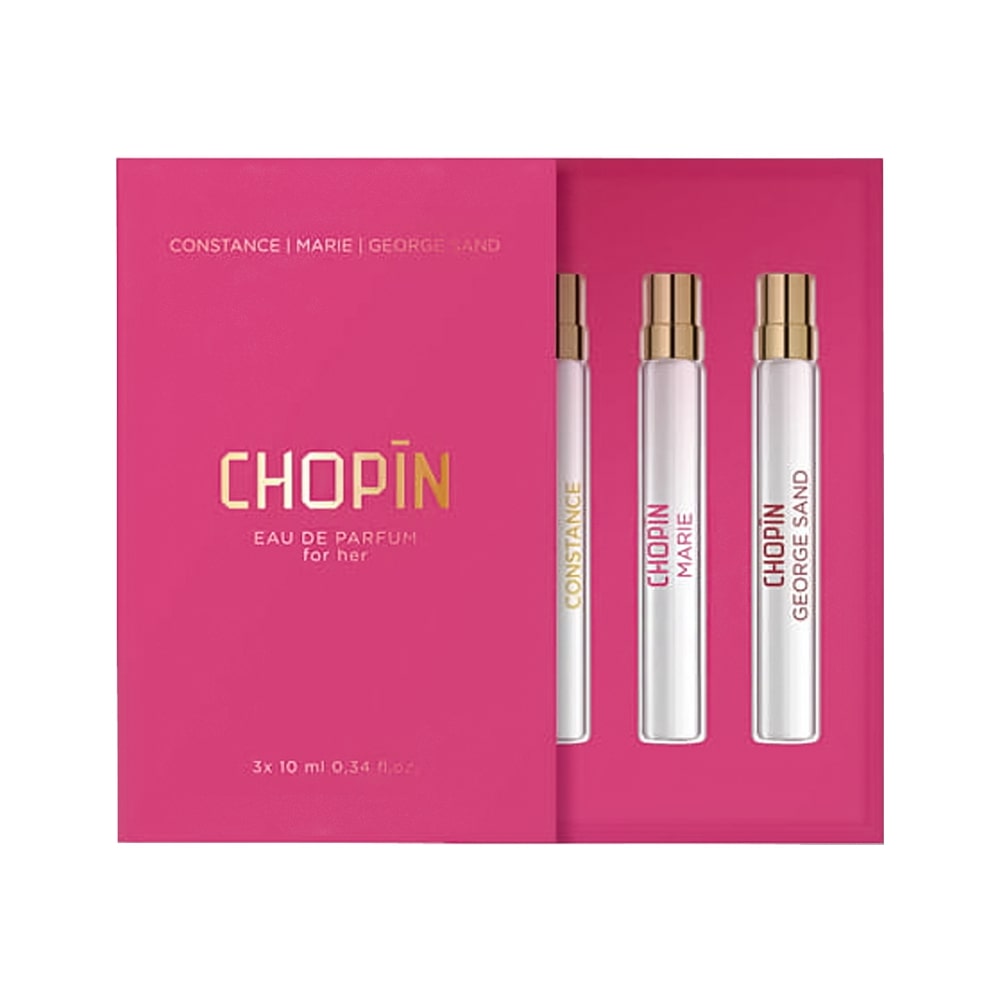 Parfümset für Sie CHOPIN, 3 x 10 ml