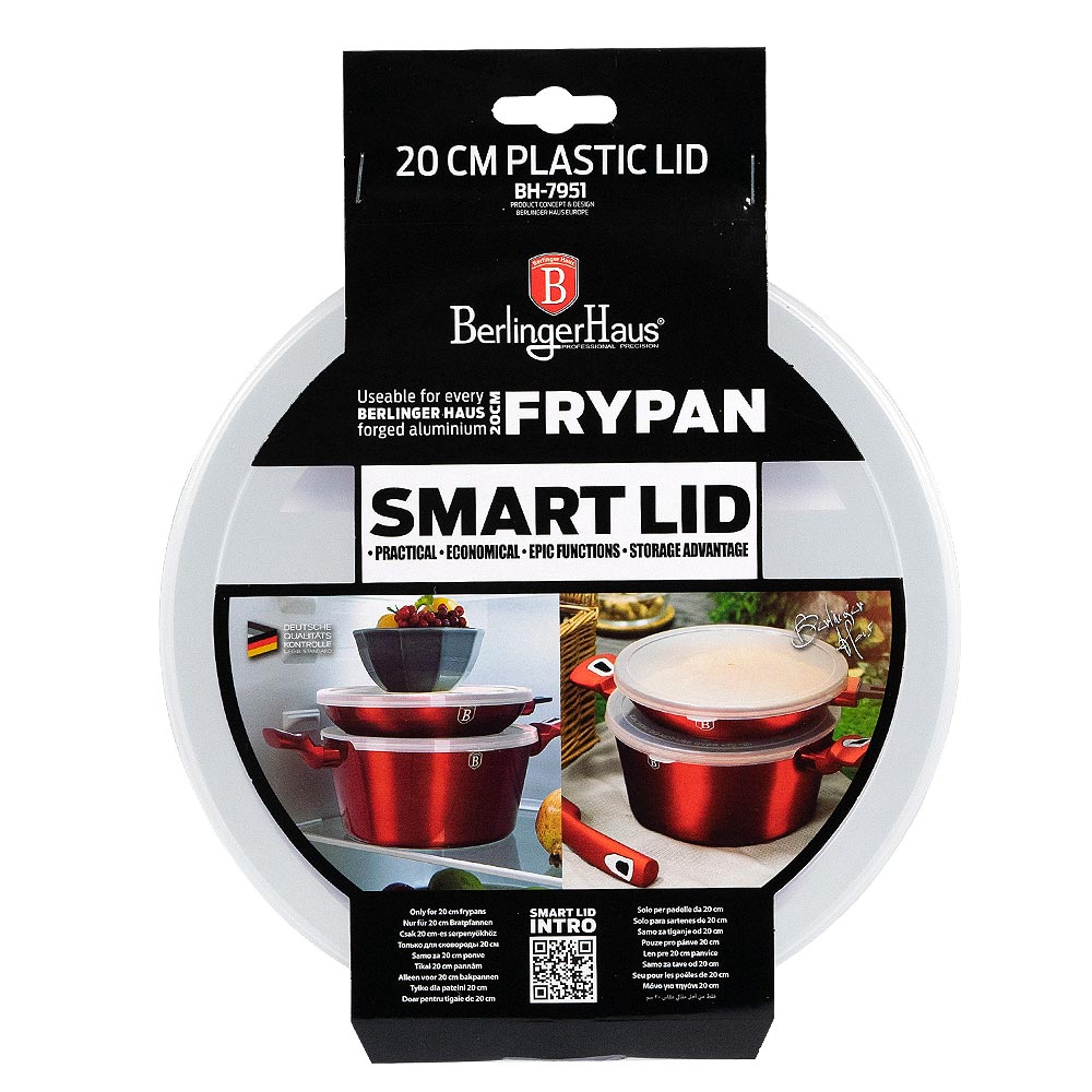 Berlinger Haus Kunststoffdeckel für 20 cm Bratpfanne, Aspen Collection