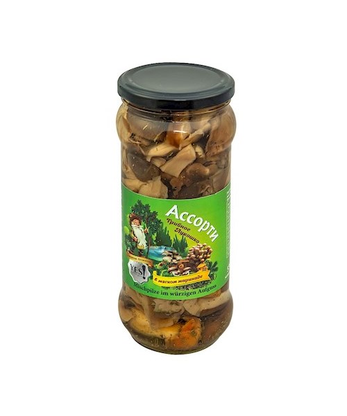 YES! Pilze Assorti mild gesalzen, 530g