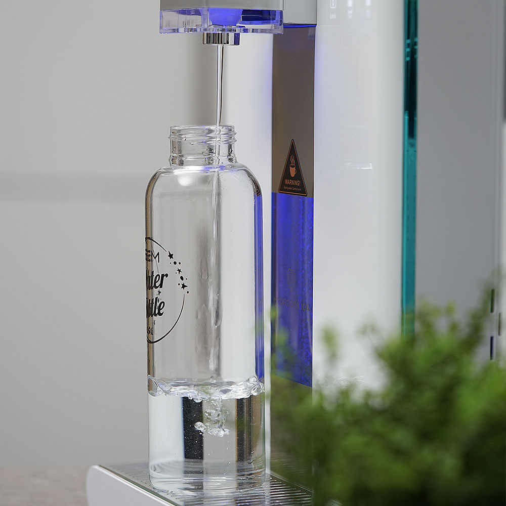 BEM IDA Osmose Tischwasserfilter inkl. UV- Lampe und Hydrogen-Generator, o. Behälter