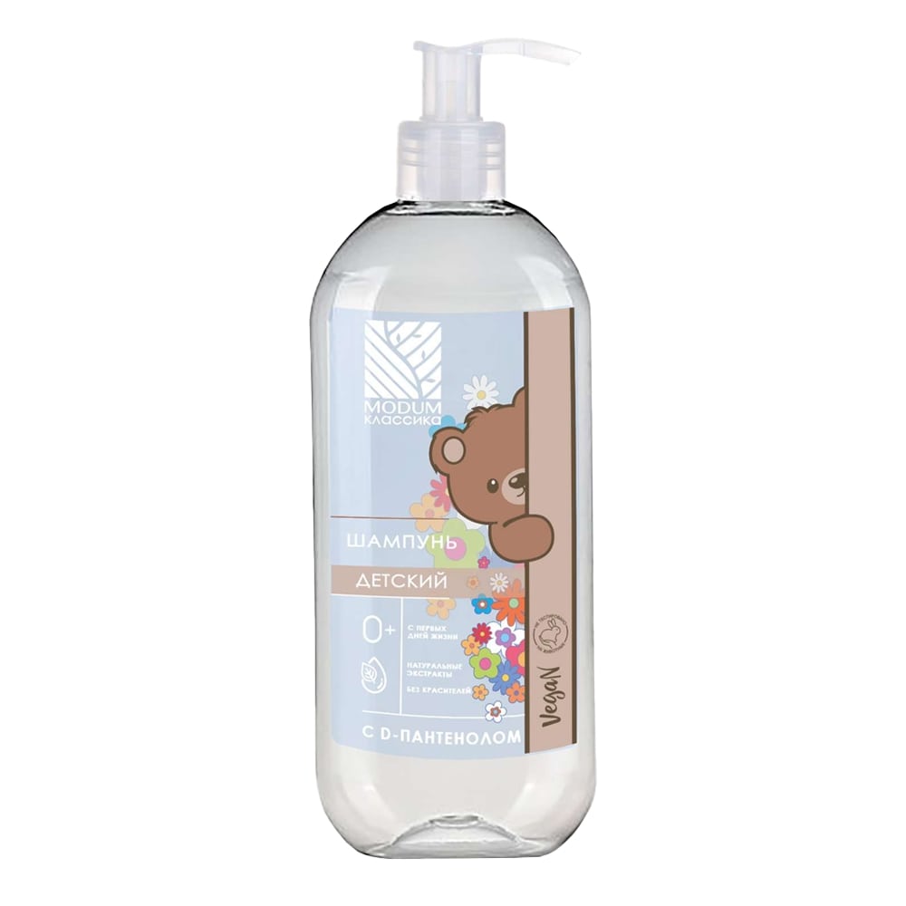 Modum CLASSICS Baby-Shampoo 0+ mit D-Panthenol, 400 ml