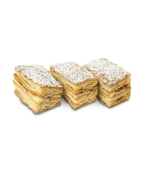 Dobryninskiy Napoleon -Schnitte mit Creme, 270 g