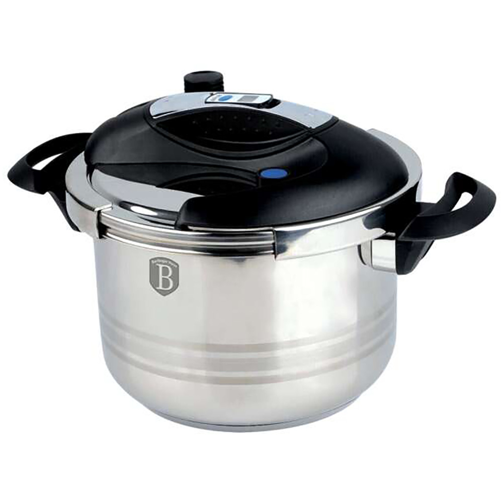 Berlinger Haus Turbo-Schnellkochtopf mit Zeitschaltuhr, 6L, Eternal Collection