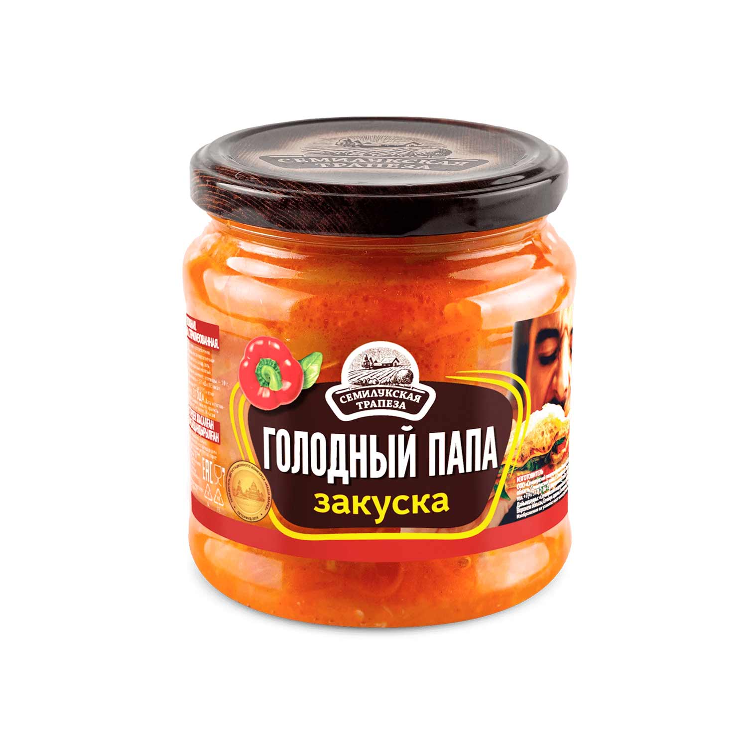 Semilukskaya Trapeza Gemüsezubereitung Golodnij Papa, 460 g