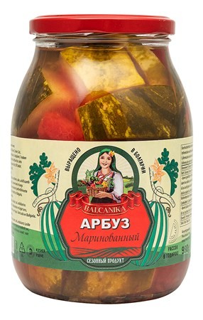 Balcanika eigelegte Wassermelonen, 980g