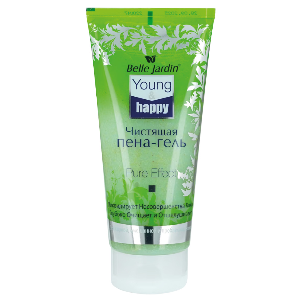 Belle Jardin Reinigungsschaum-Gel YOUNG and HAPPY, für junge Haut, 200 ml