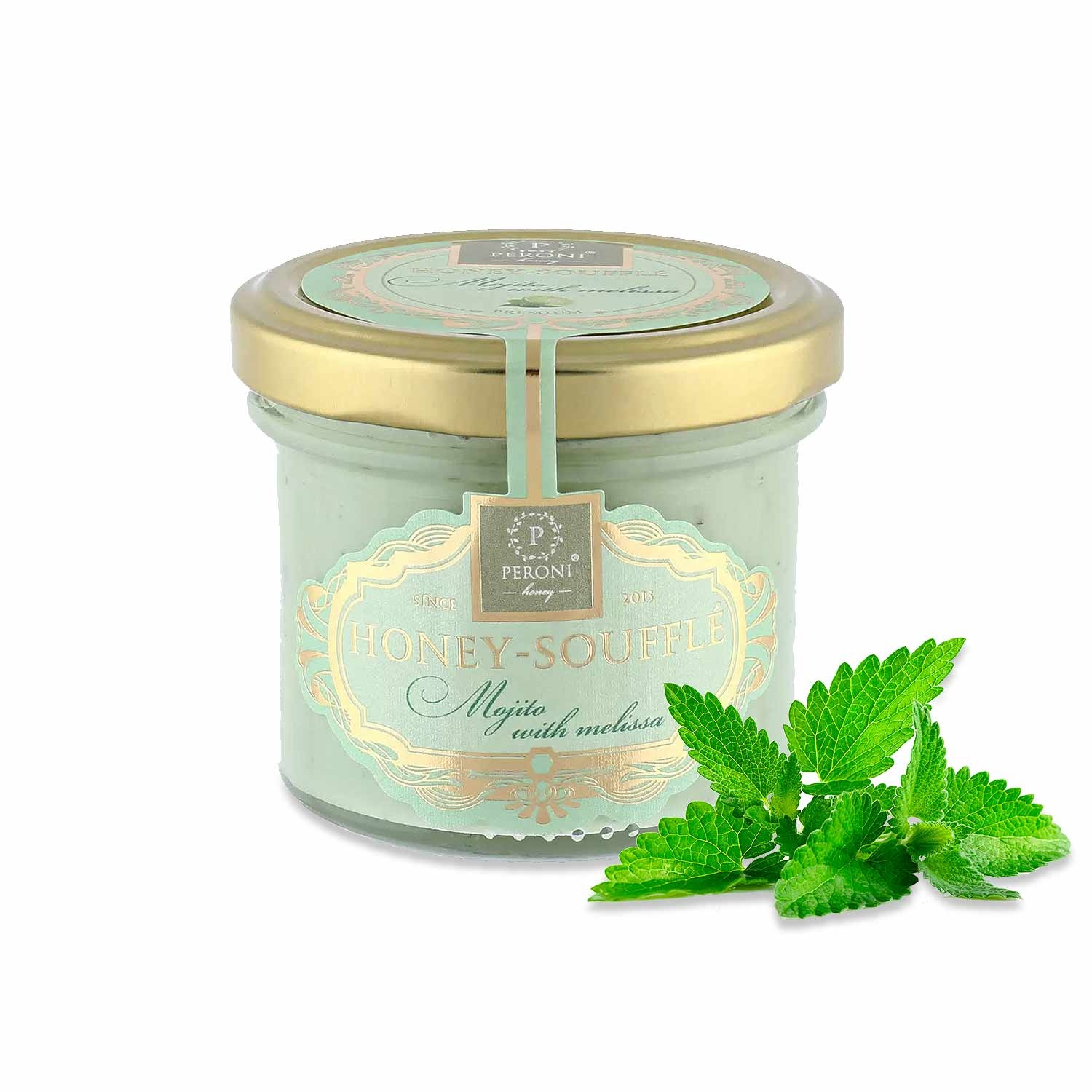 Peroni Honig Soufflé „Mojito“ mit Zitronenmelisse, 125g