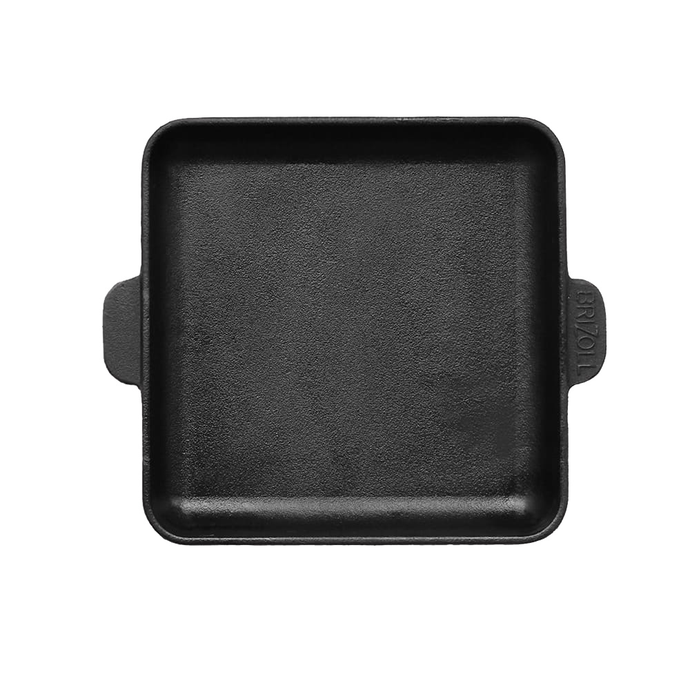 BriZoll Servierpfanne 18 cm. aus hochwertigem Gusseisen