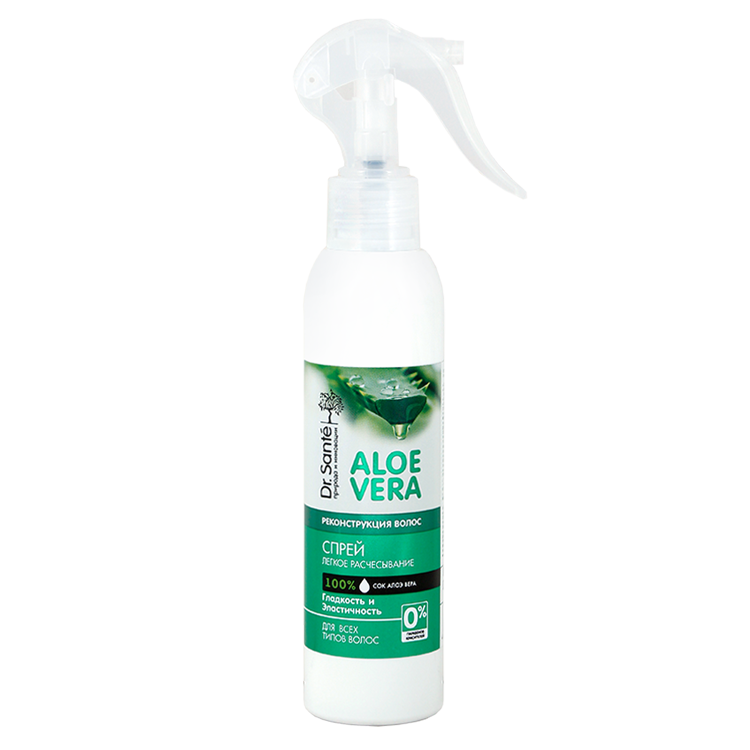 Dr. Sante Aloe Vera Haarspray einfaches Kämmen, für alle Haartypen, 150 ml