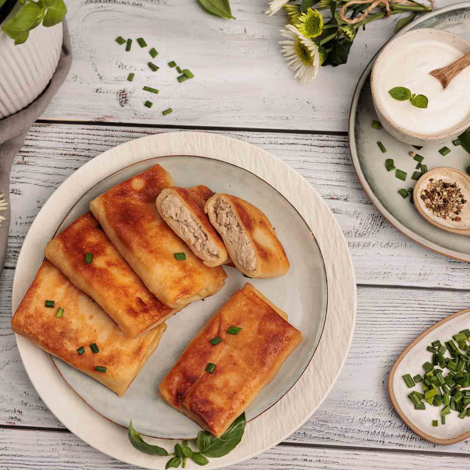 BARIN SET 2x Pfannkuchen mit Fleischfüllung, vorgebraten, tiefgefroren (2x520 g)