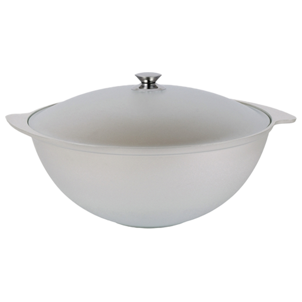 Kasan Tatarskij aus Aluminium mit Deckel , 6 L